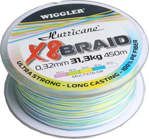 Hurricane X8 braid MC 450m