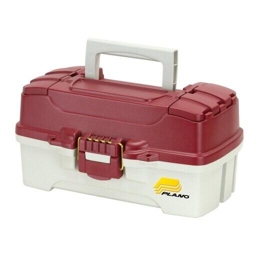 Plano One-Tray Tackle Box Red Metallic