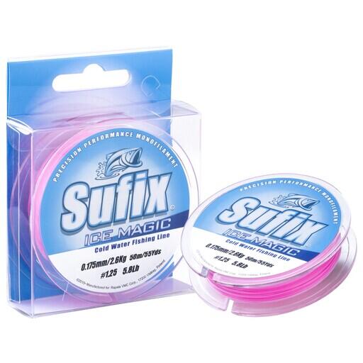 Sufix Ice Magic Vit/Rosa 50m