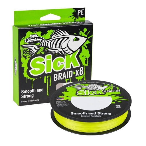 Berkley Sick Braid Flame Green 150m