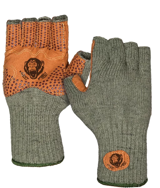 Fish Monkey Wolly Gloves Olive